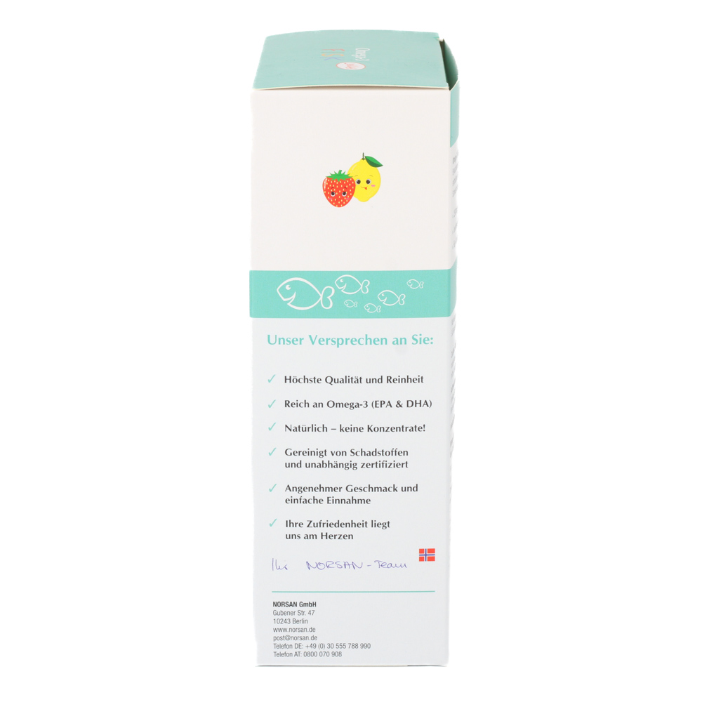 NORSAN Omega-3 FISK Jelly f.Kinder Drag.Vorratspa.