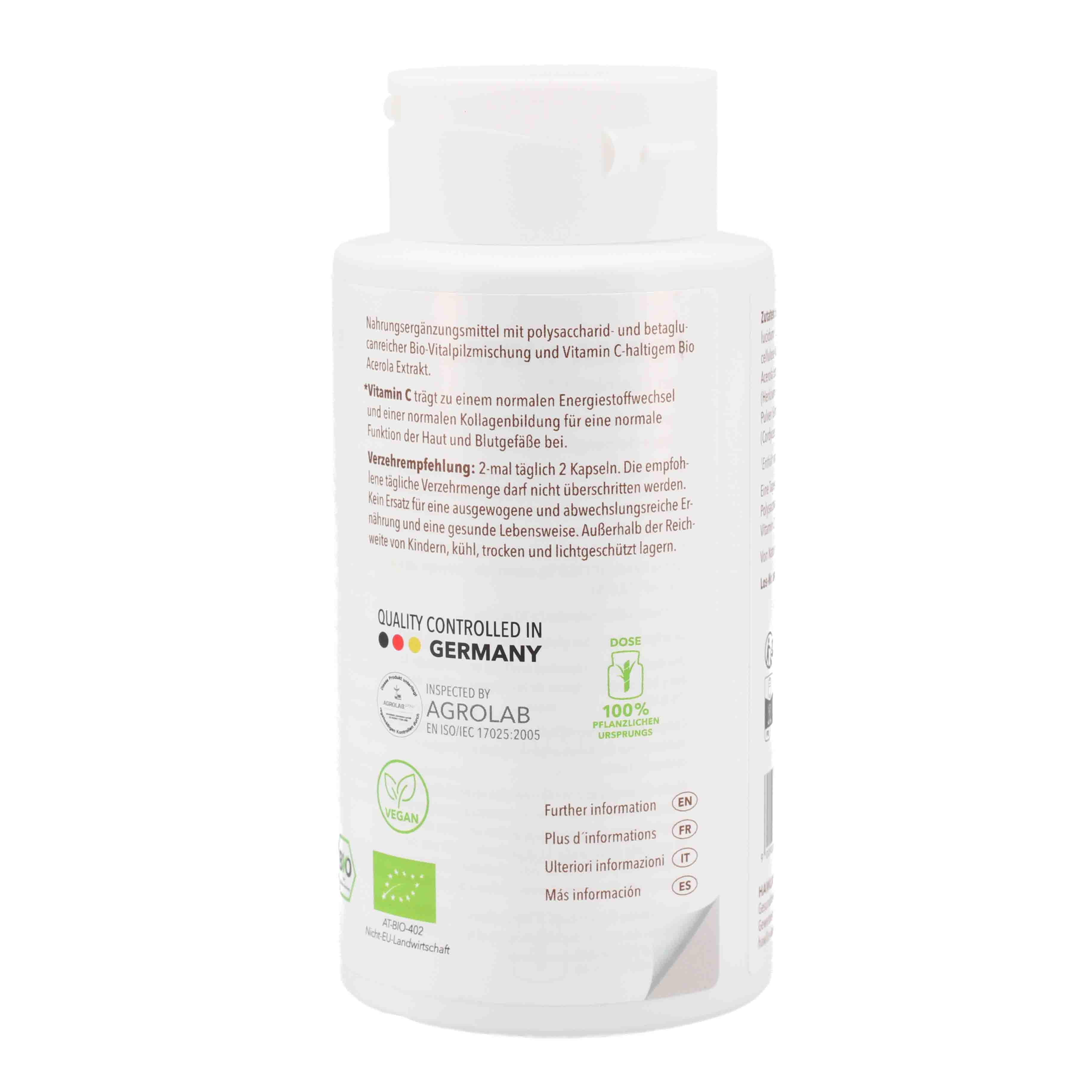 BIO SHAPE+VITAL Vitalpilz Kapseln