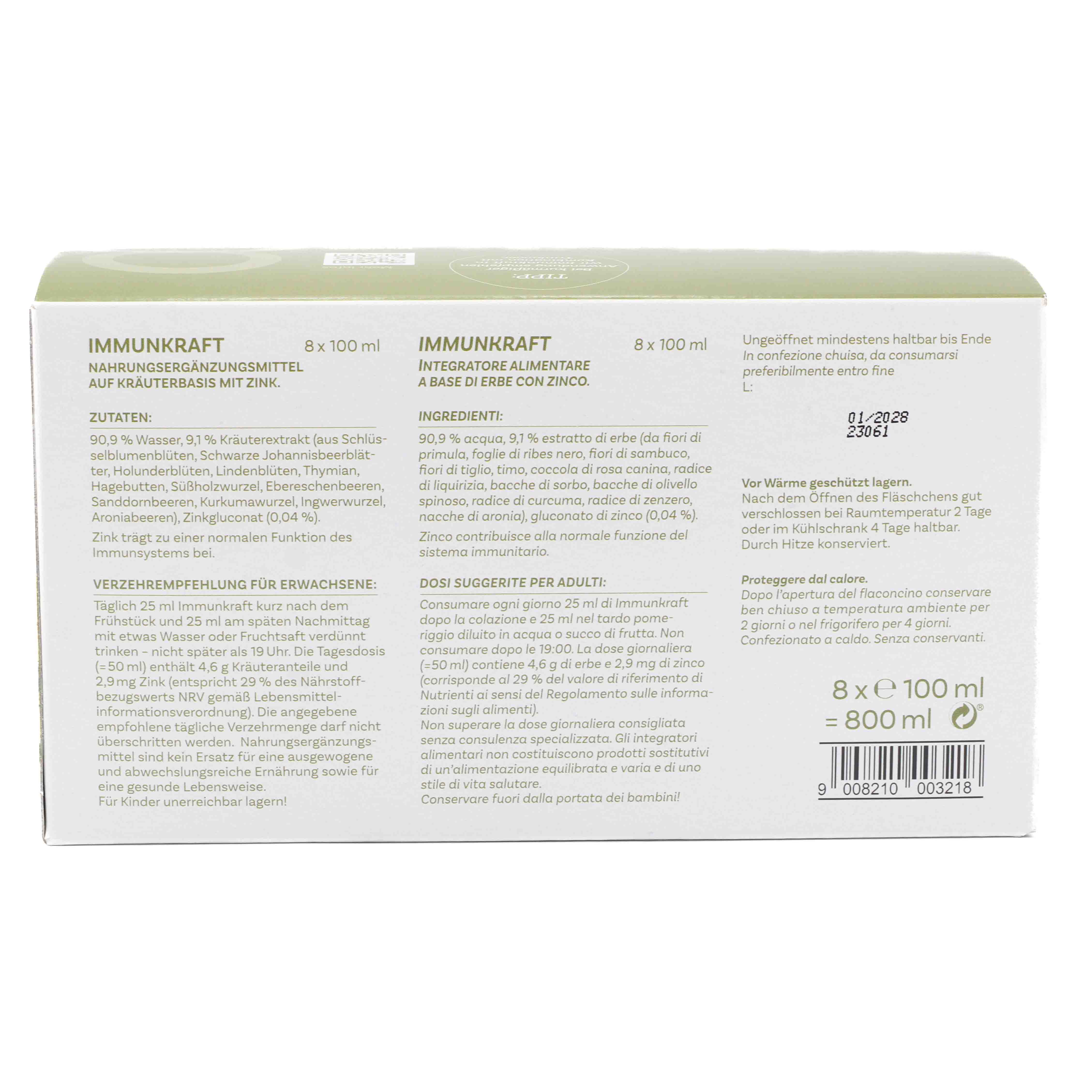 IMMUNKRAFT Kräuterauszug Elixier