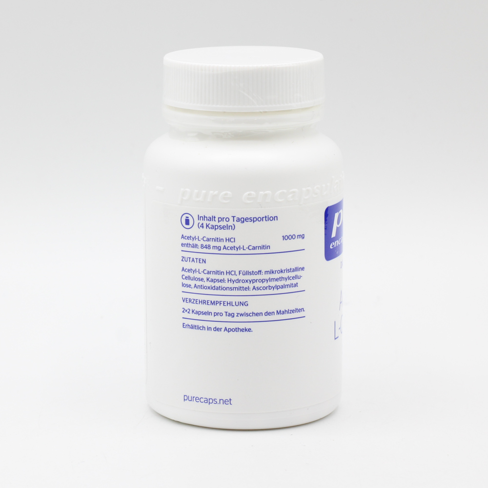 PURE ENCAPSULATIONS Acetyl L Carnitin 250mg Kaps.