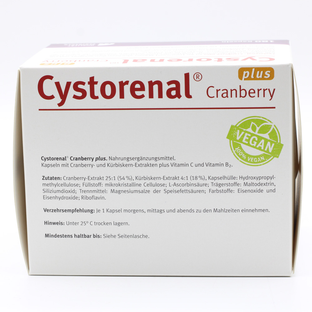CYSTORENAL Cranberry plus Kapseln
