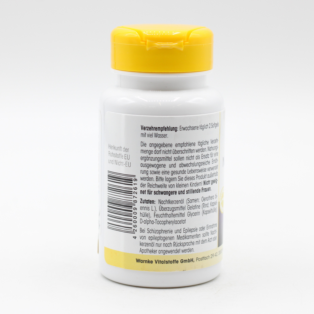 NACHTKERZENÖL 500 mg Kapseln