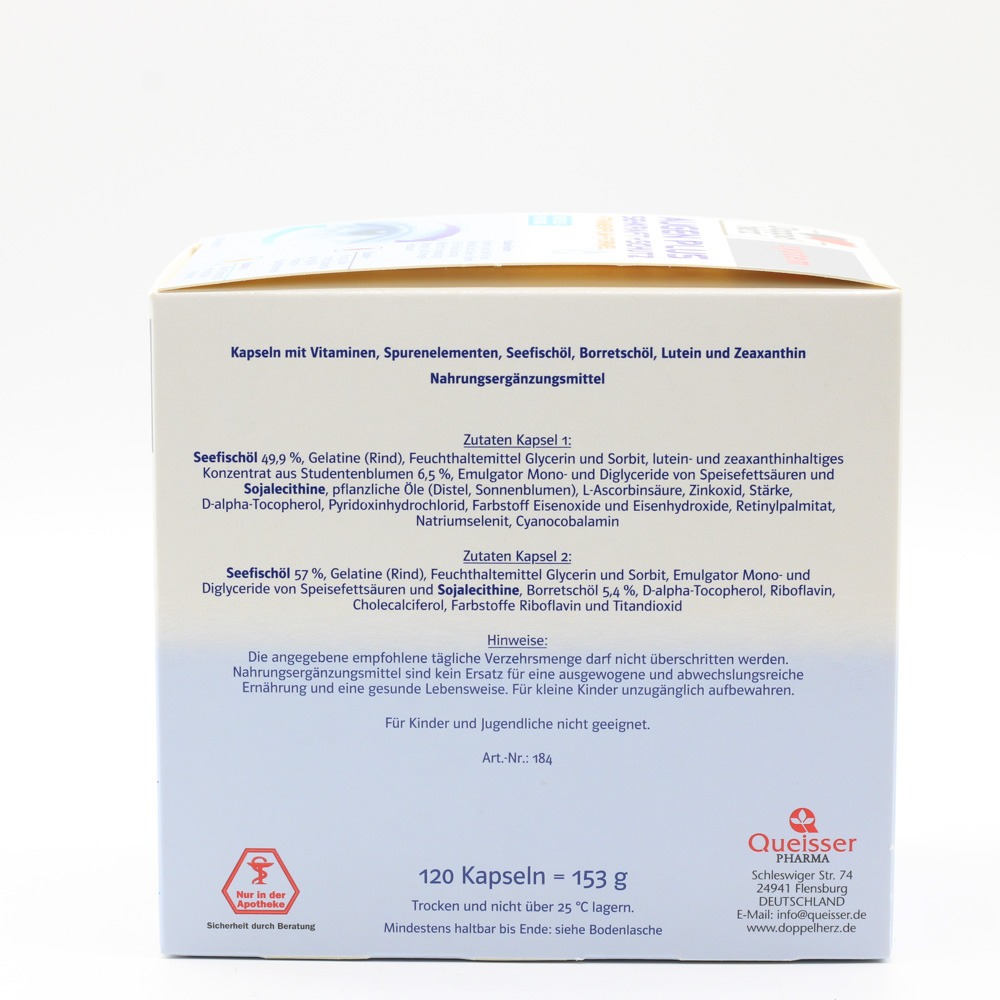 DOPPELHERZ Augen plus Sehkraft+Schutz system Kaps.