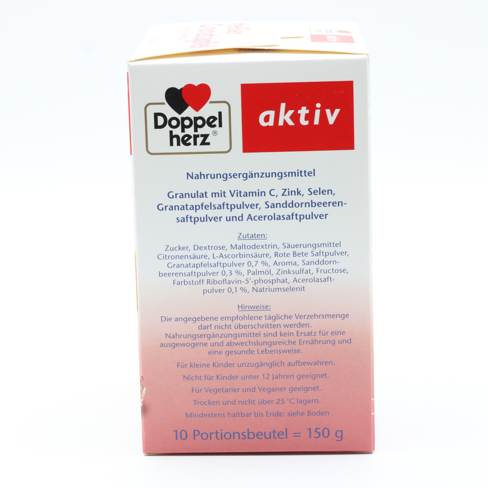 DOPPELHERZ heißer Granatapfel+Sanddorn+Acerola