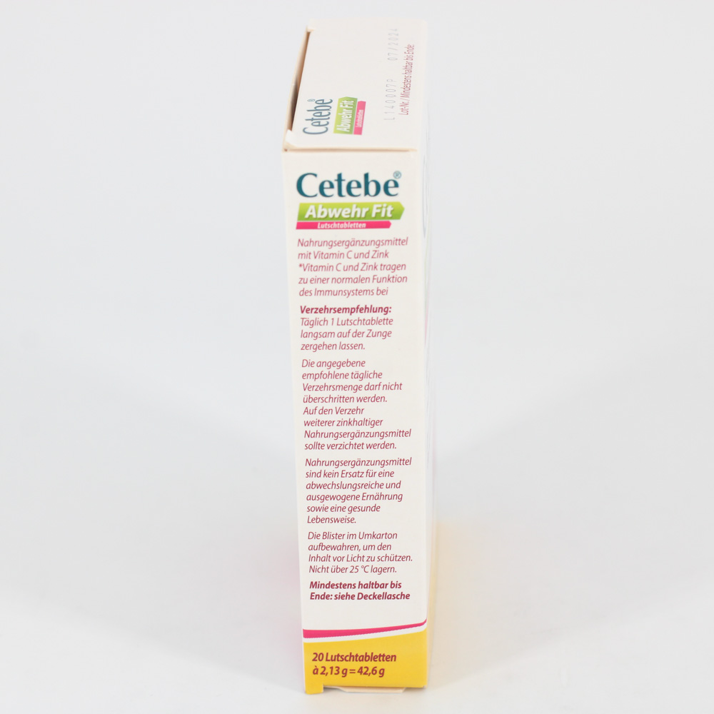 CETEBE Abwehr Fit Lutschtabletten