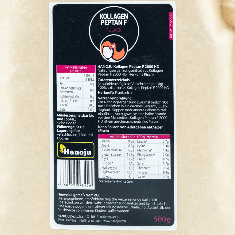 KOLLAGEN PEPTAN F 2000 HD Pulver Herk.Fisch