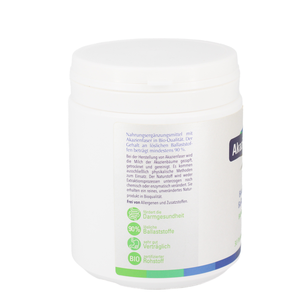 AKAZIENFASER Bio 90% lösliche Ballaststoffe Pulver