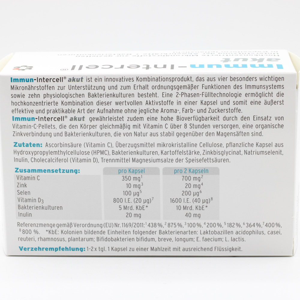 IMMUN-INTERCELL akut Hartk.m.veränd.Wst.-Frs.