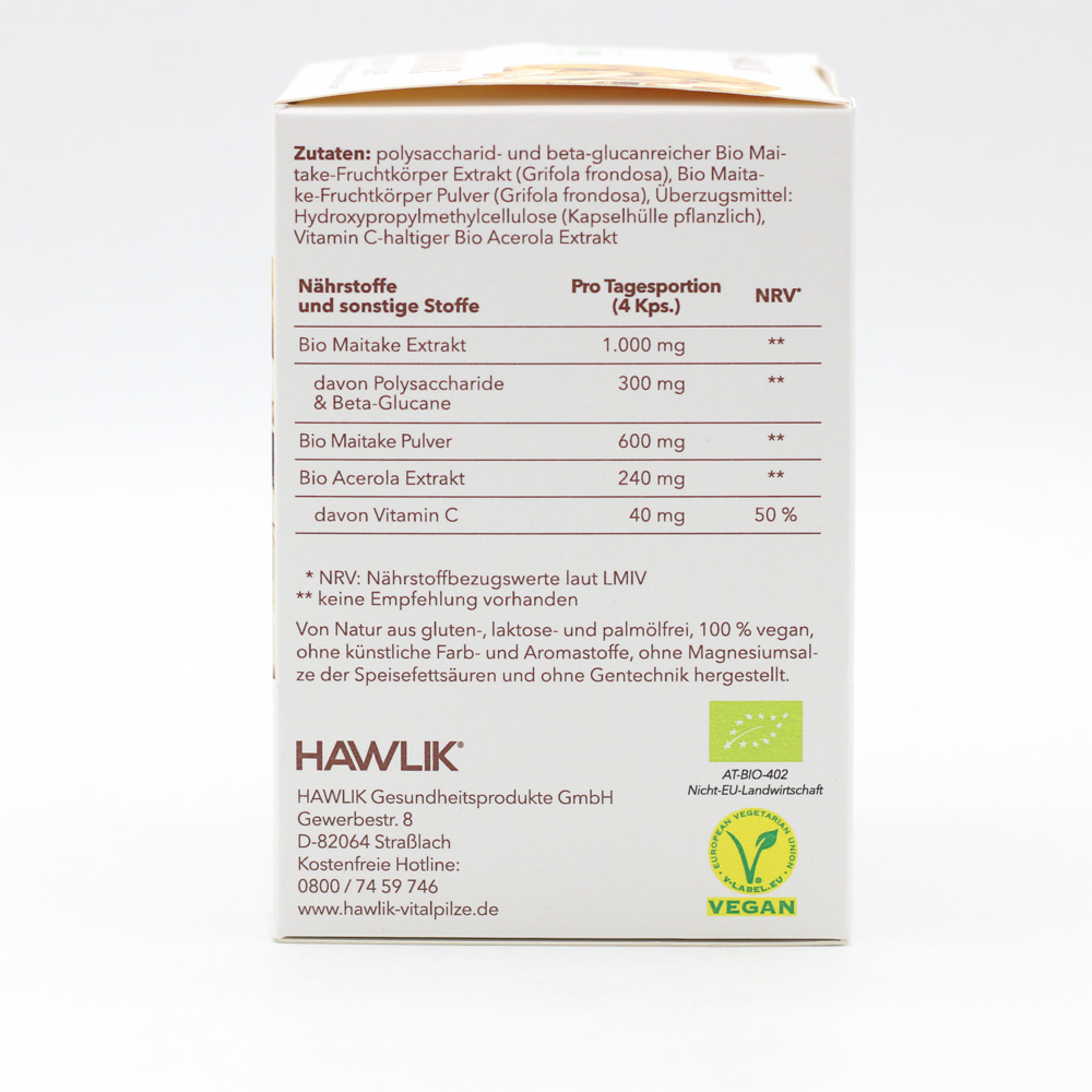 BIO MAITAKE Extrakt+Pulver Kapseln