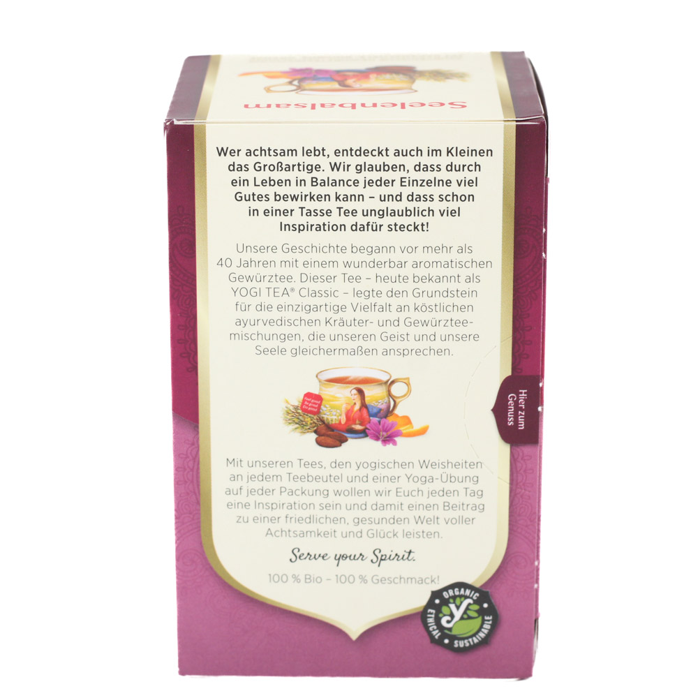YOGI TEA Seelenbalsam Bio Filterbeutel
