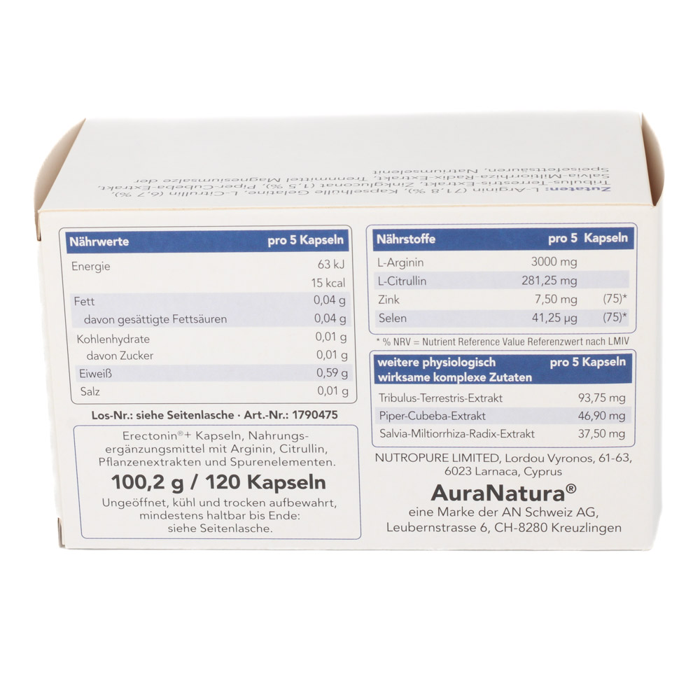 AURANATURA Erectonin+ Kapseln