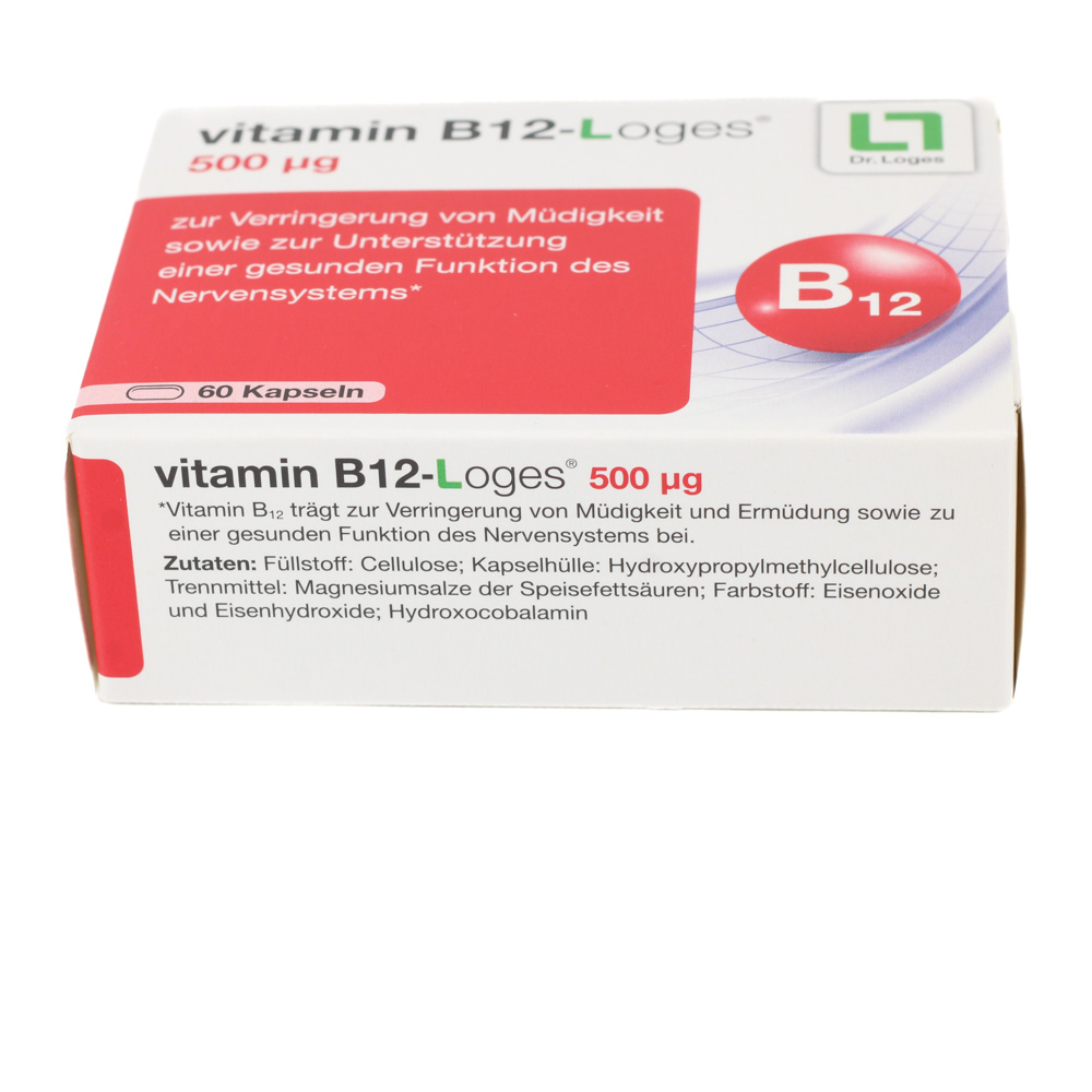VITAMIN B12-LOGES 500 μg Kapseln