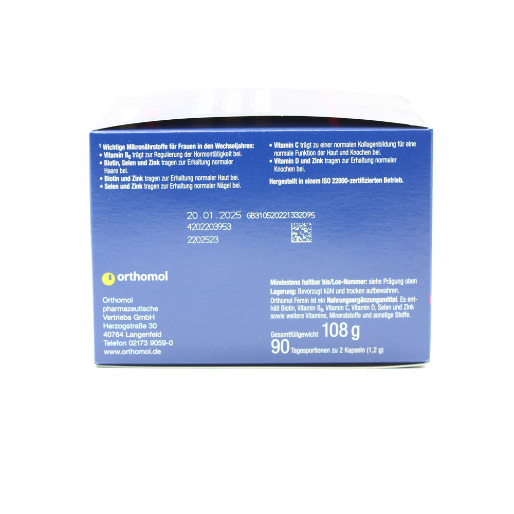 ORTHOMOL Femin Kapseln
