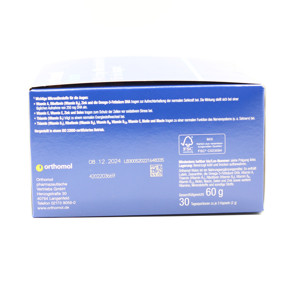 ORTHOMOL Vision Kapseln