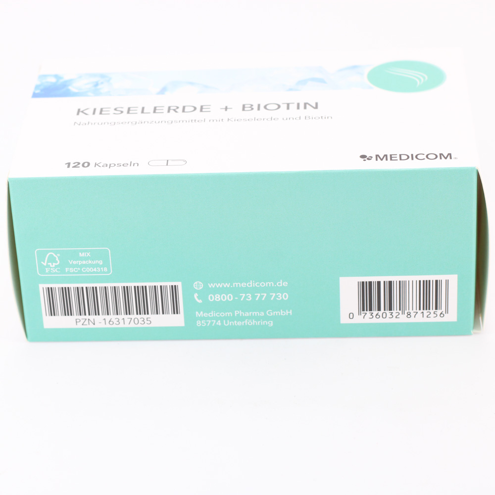 KIESELERDE+BIOTIN Kapseln