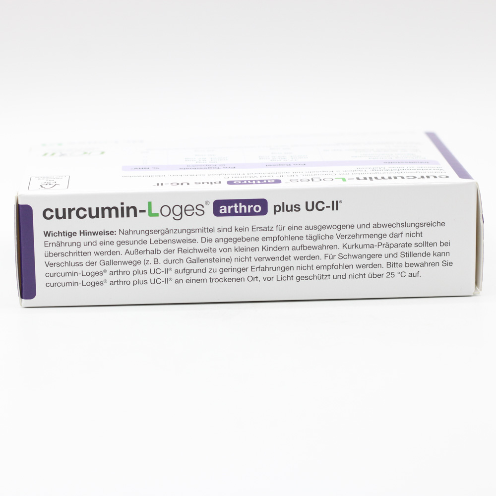 CURCUMIN-LOGES arthro plus UC-II Kapseln