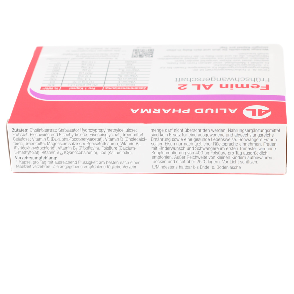 FEMIN AL 2 Frühschwangerschaft Hartkapseln