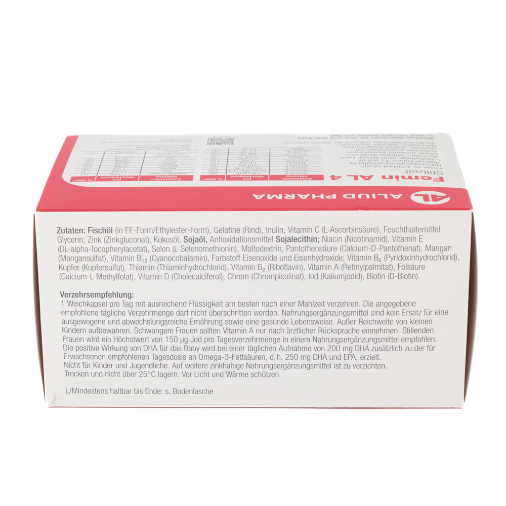 FEMIN AL 4 Stillzeit Weichkapseln