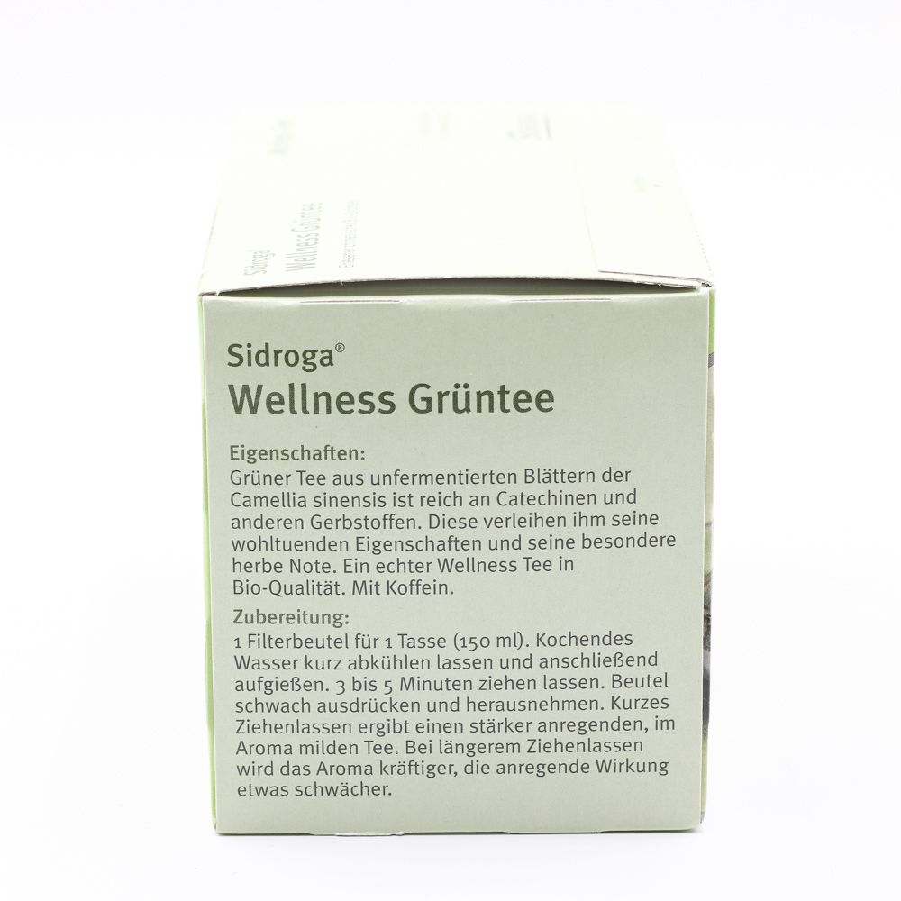 SIDROGA Wellness Grüntee Filterbeutel