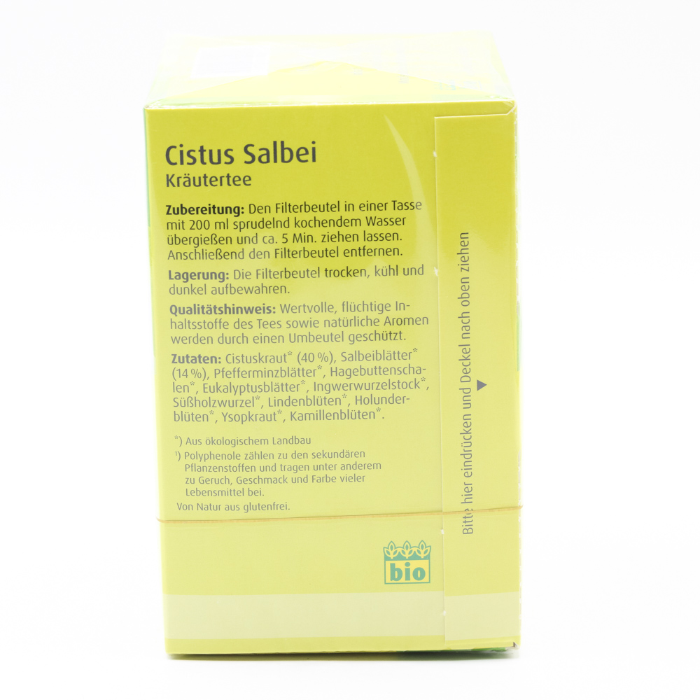 CISTUS SALBEI Kräutertee Kraft d.Natur Salus Fbtl.