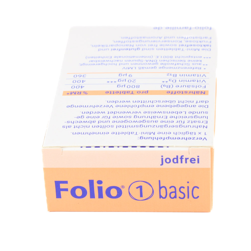 FOLIO 1 basic jodfrei Filmtabletten