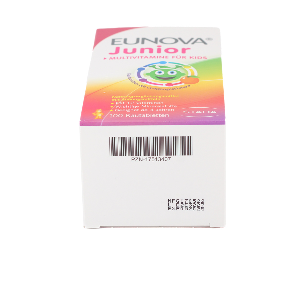 EUNOVA Junior Kautabletten m.Orangengeschmack