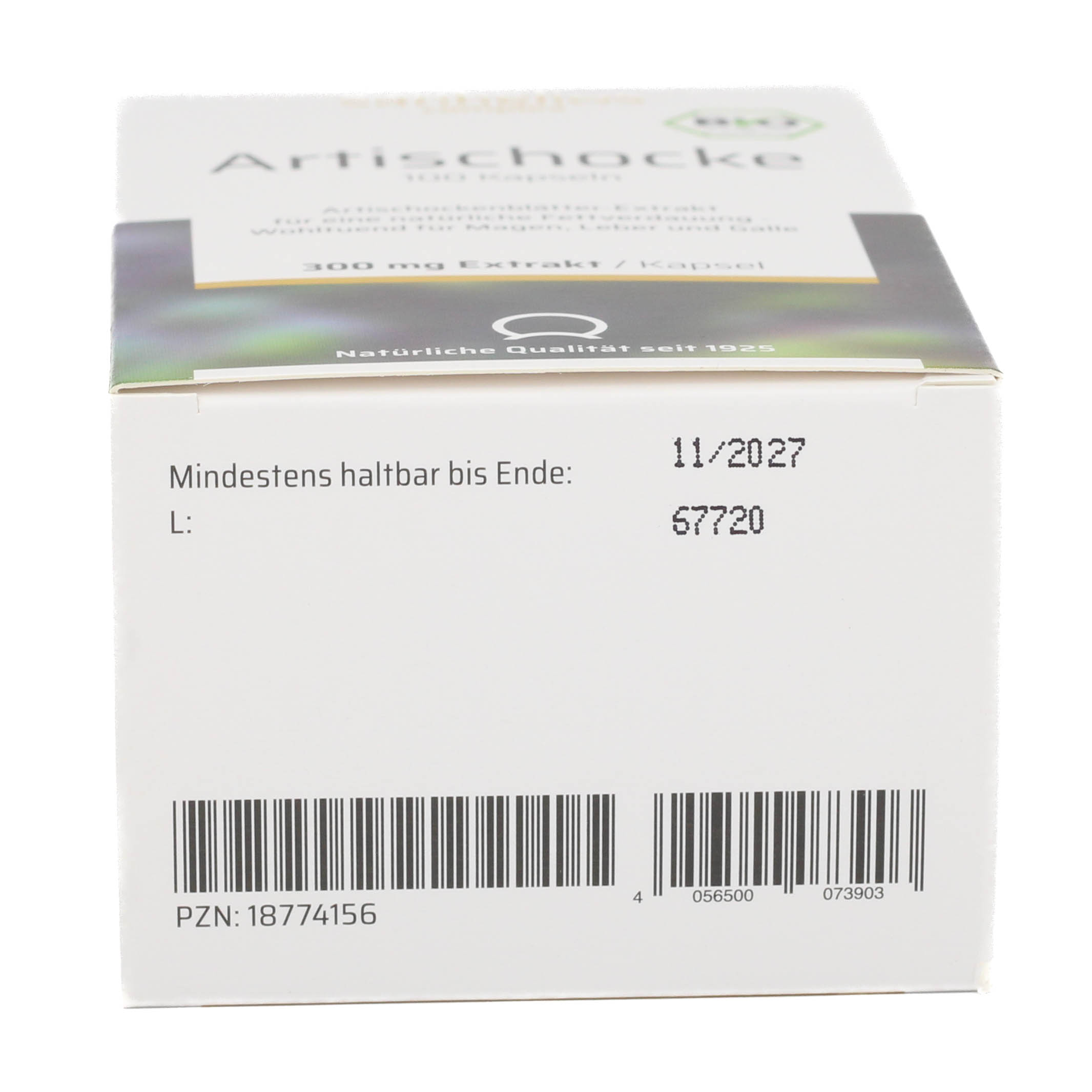 SANHELIOS Bio Artischocke Kapseln