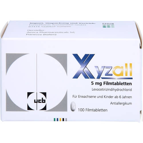 XYZALL 5 mg Filmtabletten