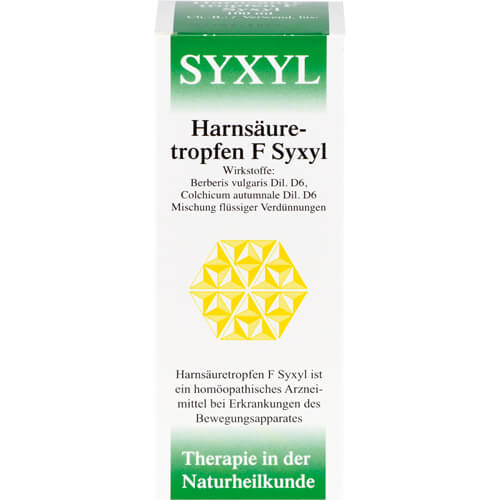HARNSÄURETROPFEN F Syxyl Lösung