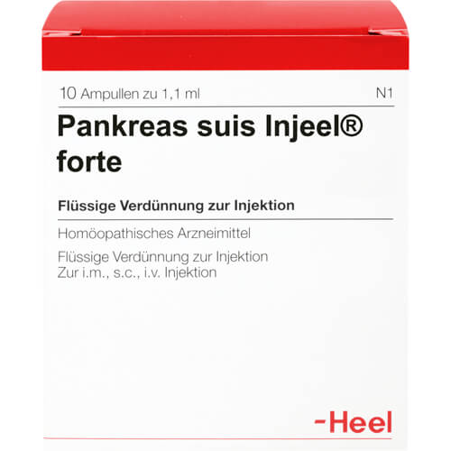 PANKREAS SUIS Injeel forte Ampullen