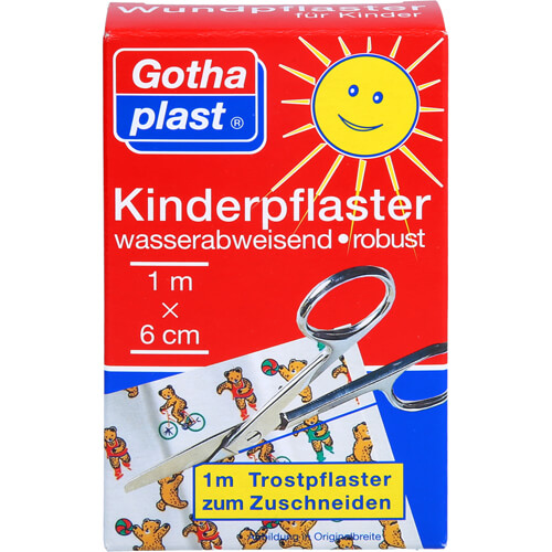 GOTHAPLAST Kinderpflaster 6 cmx1 m