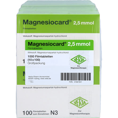 MAGNESIOCARD 2,5 mmol Filmtabletten
