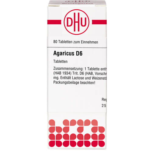 AGARICUS D 6 Tabletten