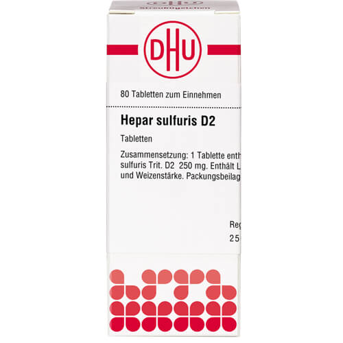HEPAR SULFURIS D 2 Tabletten