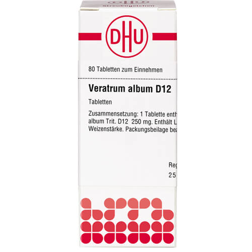 VERATRUM ALBUM D 12 Tabletten