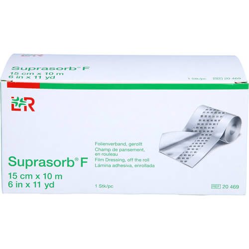 SUPRASORB F Folien-Wundverb.15 cmx10 m unste.Rolle