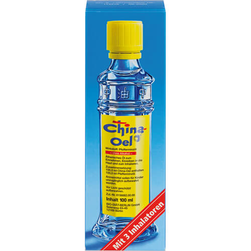 CHINA ÖL mit 3 Inhalatoren
