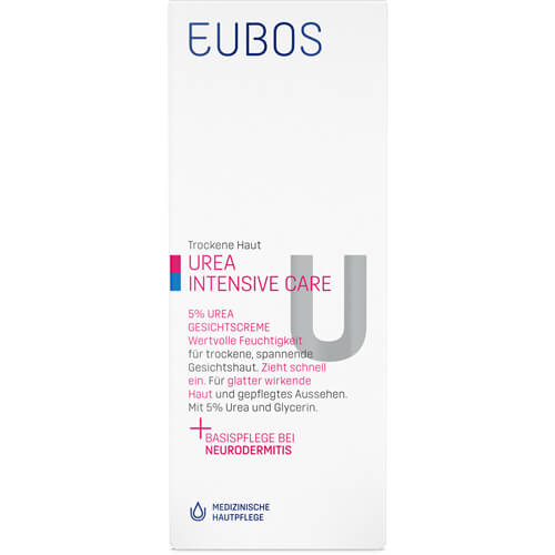EUBOS TROCKENE Haut Urea 5% Gesichtscreme