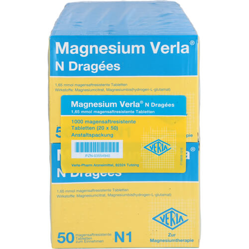 MAGNESIUM VERLA N Dragees