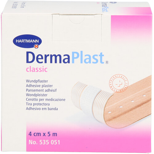 DERMAPLAST CLASSIC Wundpflaster 4 cmx5 m