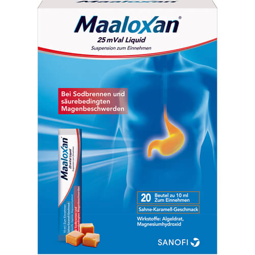 MAALOXAN 25 mVal Liquid