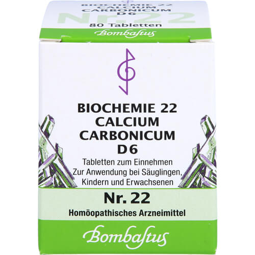 BIOCHEMIE 22 Calcium carbonicum D 6 Tabletten
