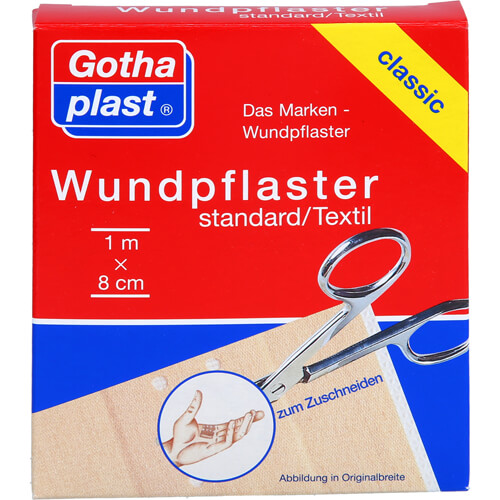 GOTHAPLAST Wundpfl.stand.8 cmx1 m
