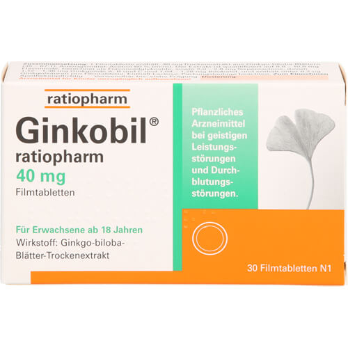 GINKOBIL-ratiopharm 40 mg Filmtabletten