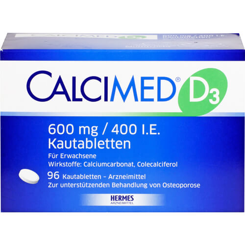 CALCIMED D3 600 mg/400 I.E. Kautabletten