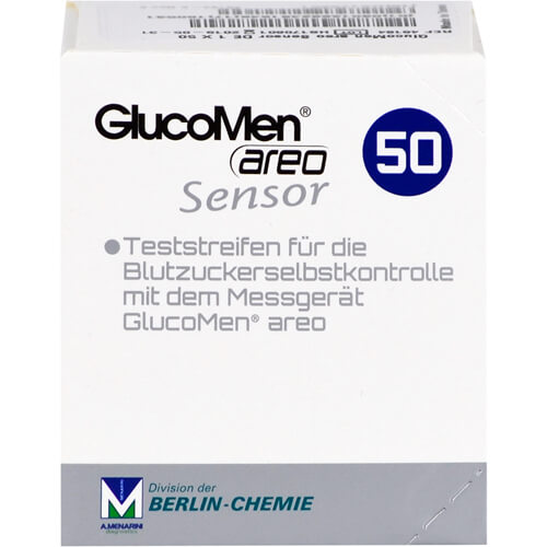 GLUCOMEN areo Sensor Teststreifen