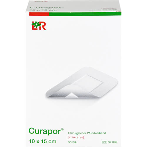CURAPOR Wundverband steril chirurgisch 10x15 cm