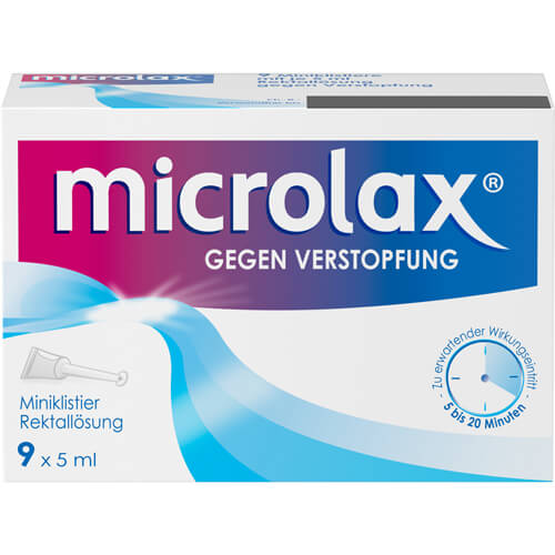 Microlax Abführmittel bei Verstopfung