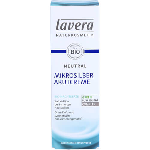 LAVERA Neutral Akutcreme mit Mikrosilber