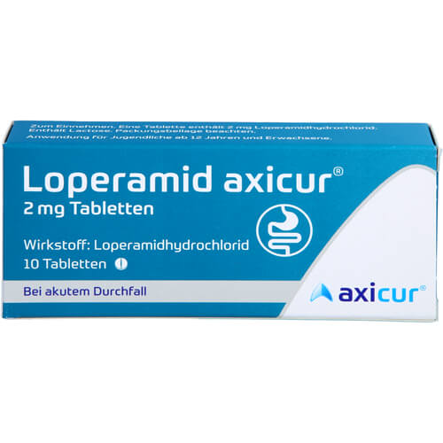 LOPERAMID axicur 2 mg Tabletten